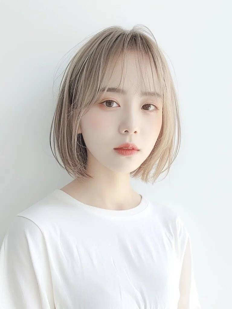 ハイトーンカラーボブ