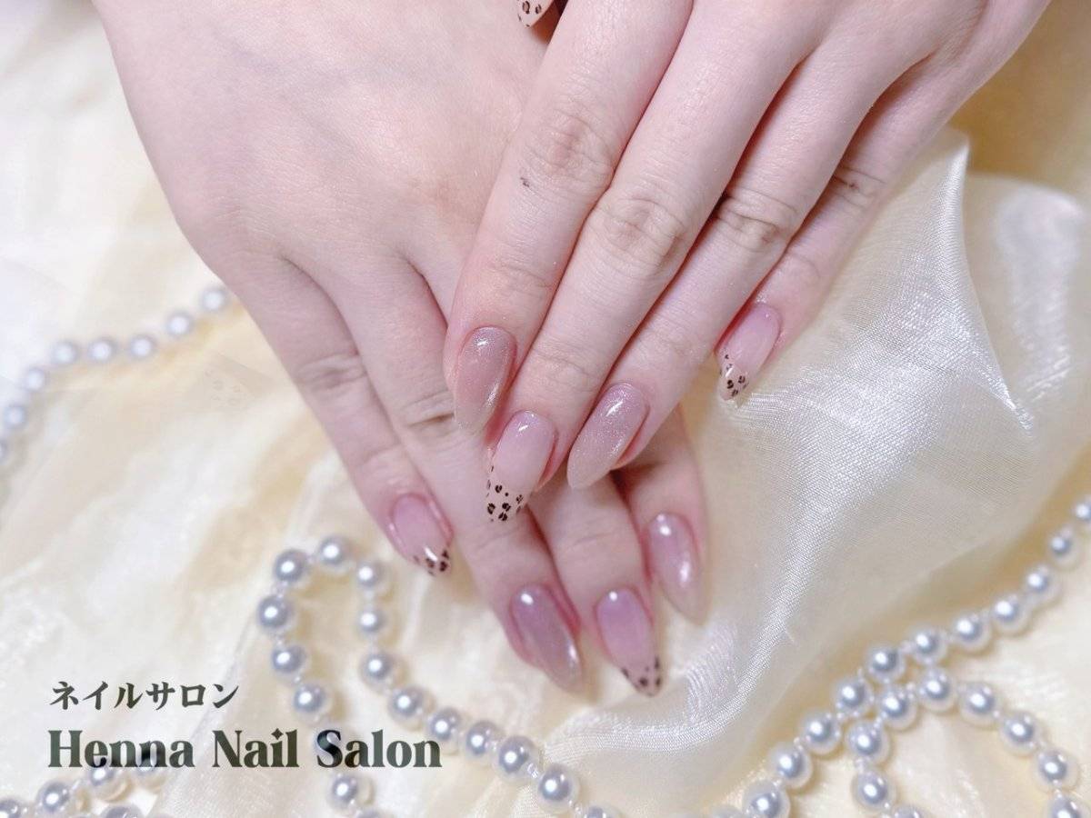 ヌーディーピンクネイル