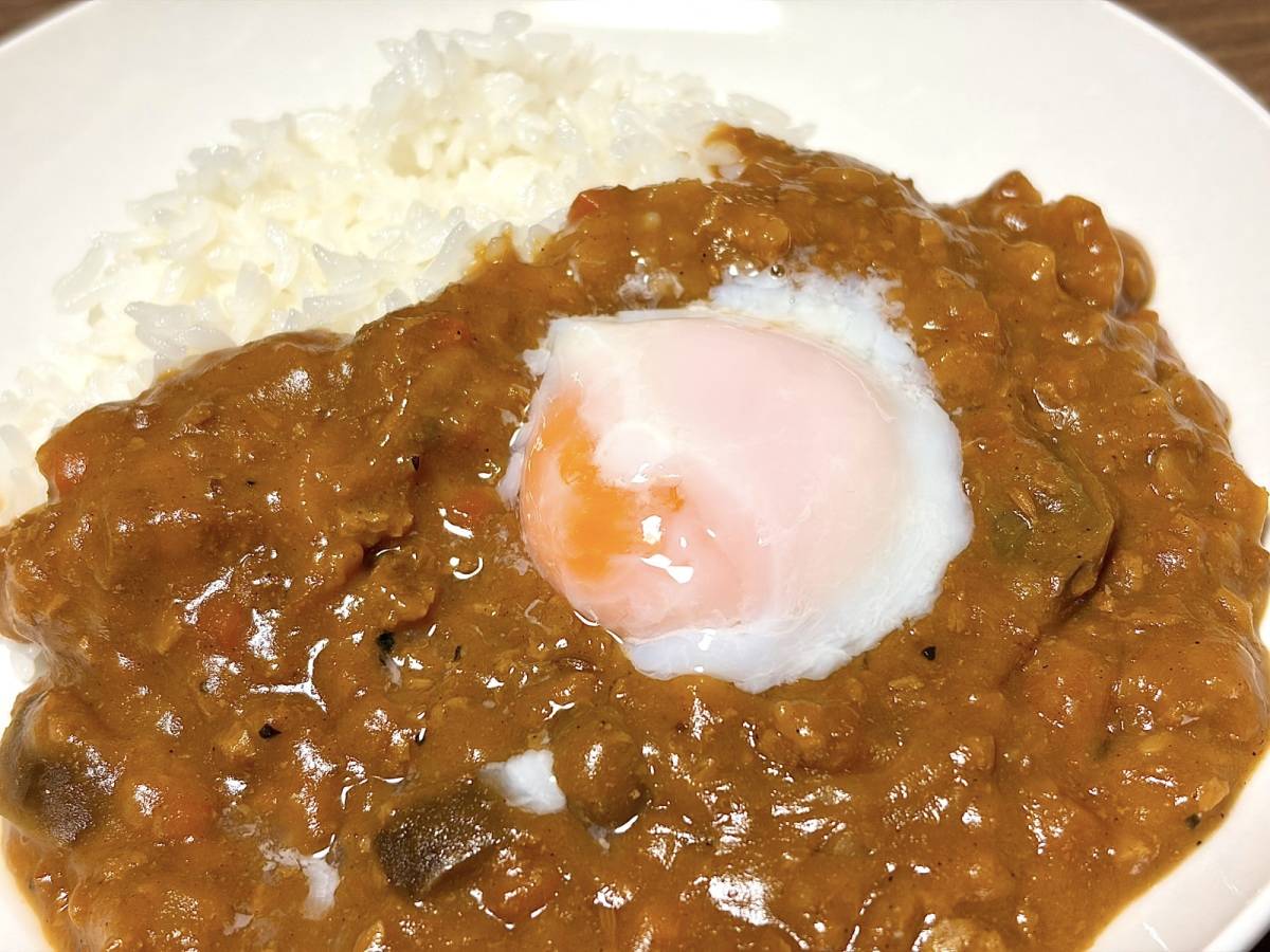 温泉卵もトッピングしてみました！