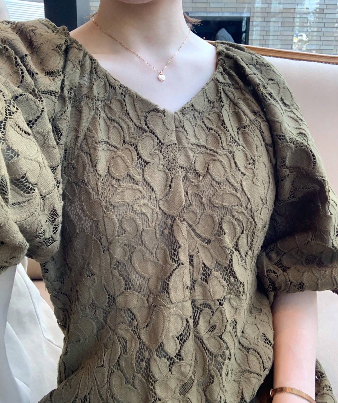 「CLANE」のレースワンピース