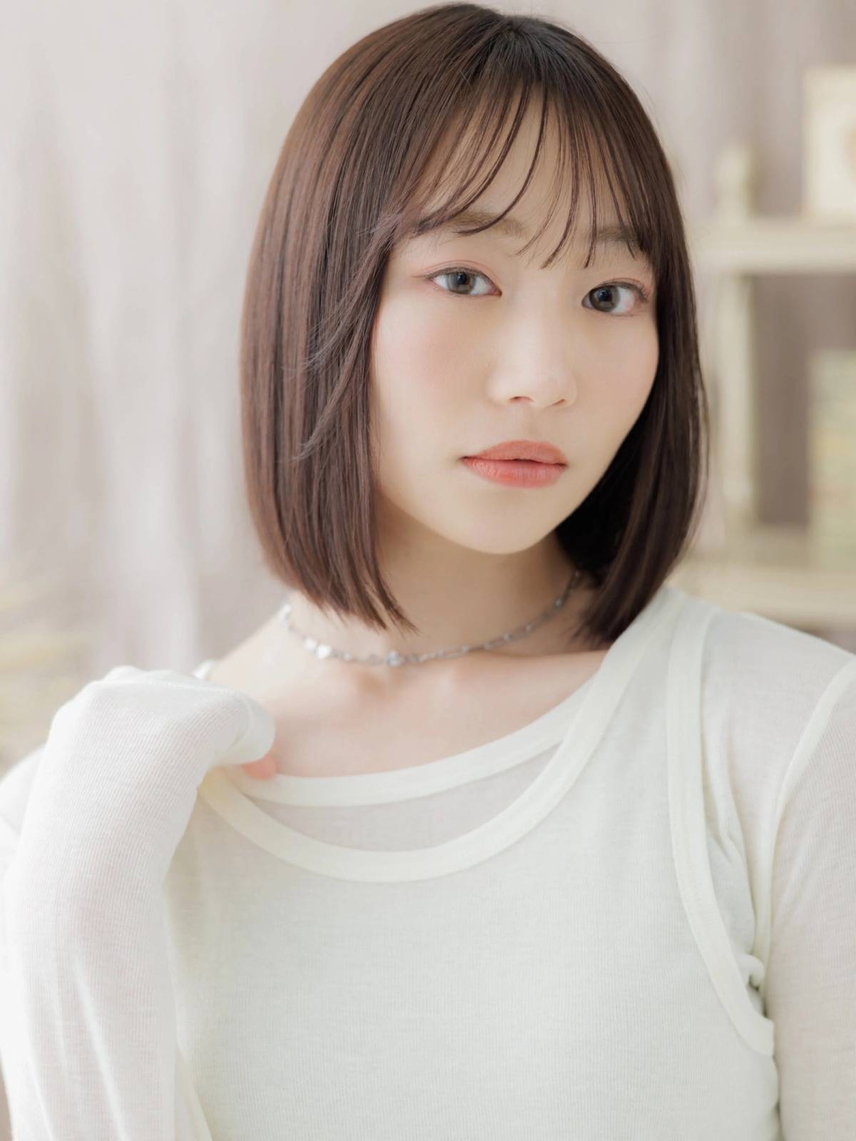 シンプルストレートボブ