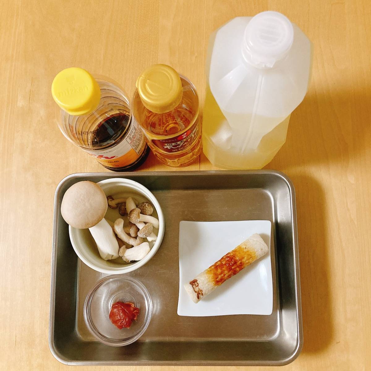 紀文公式の「ちくわときのこのさっぱり梅炒めのレシピ」のレシピ