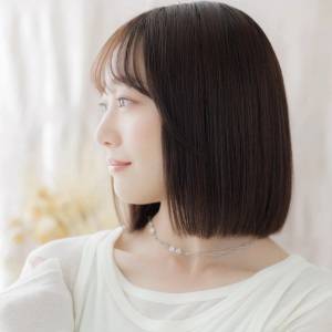  シンプルストレートボブ 