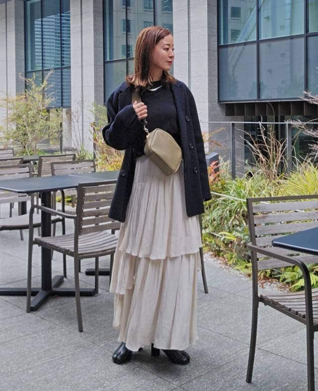 きれいめコーデ×カジュアル小物