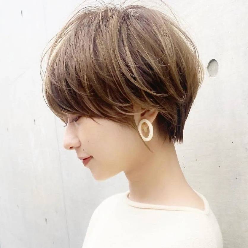 レイヤーマッシュショート