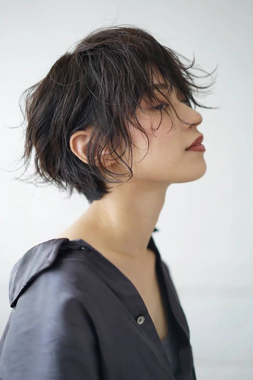 無造作感ショート