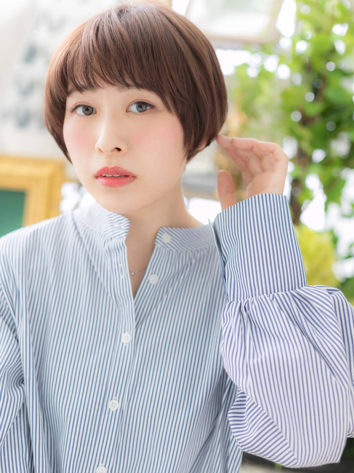 丸みが強すぎるショート