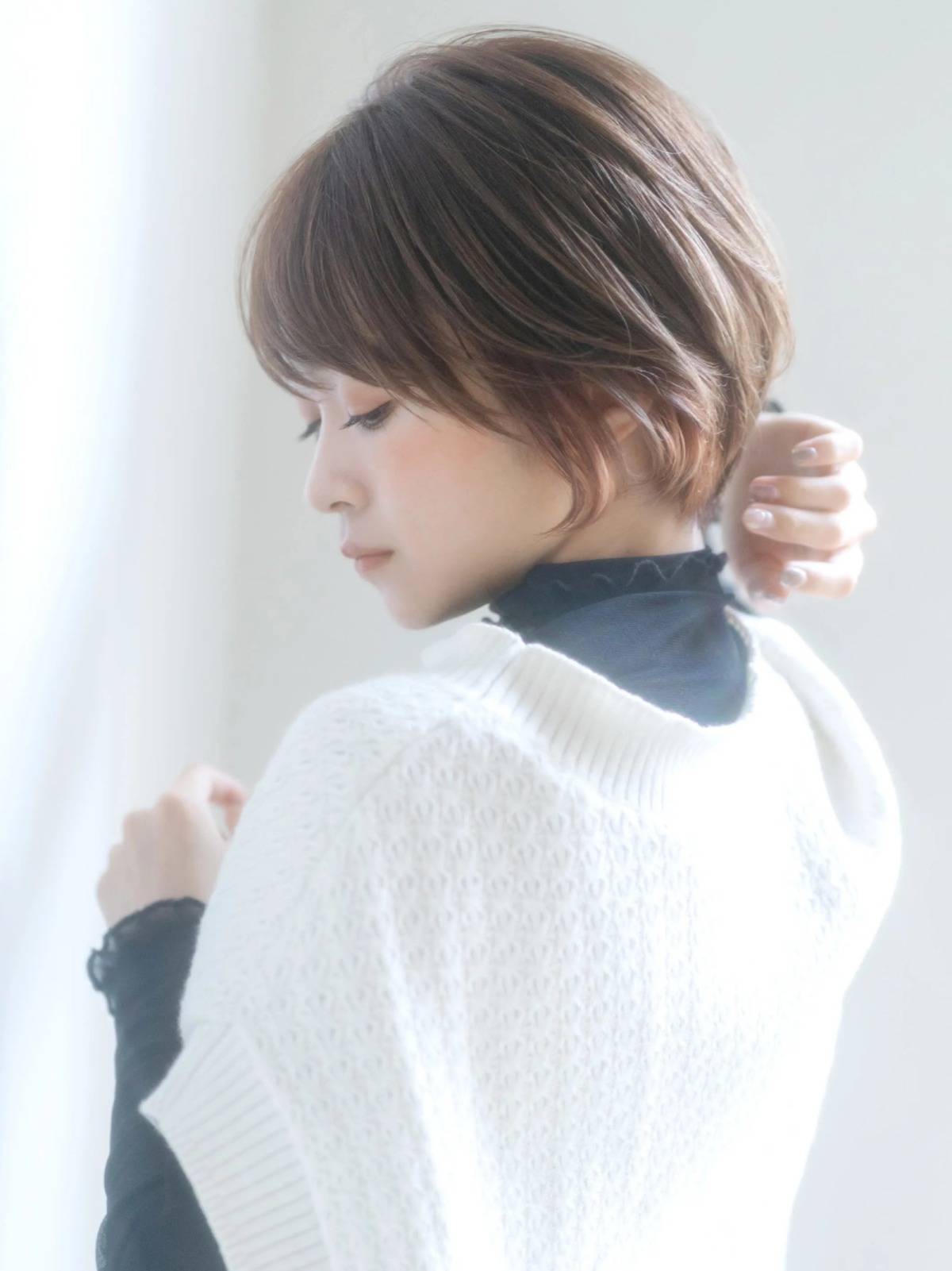 ニュアンス感ナチュラルショート