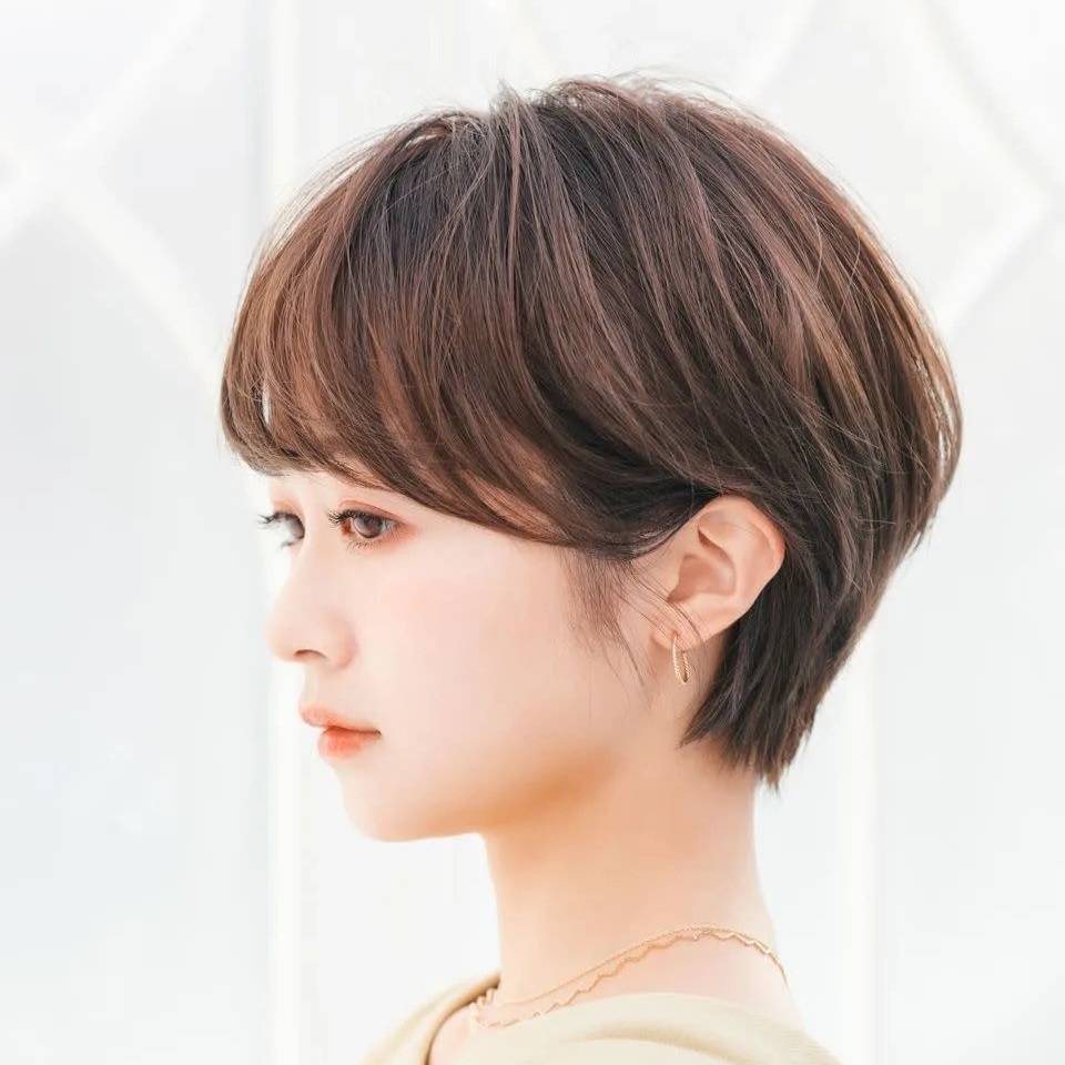 きれいめ丸みショート