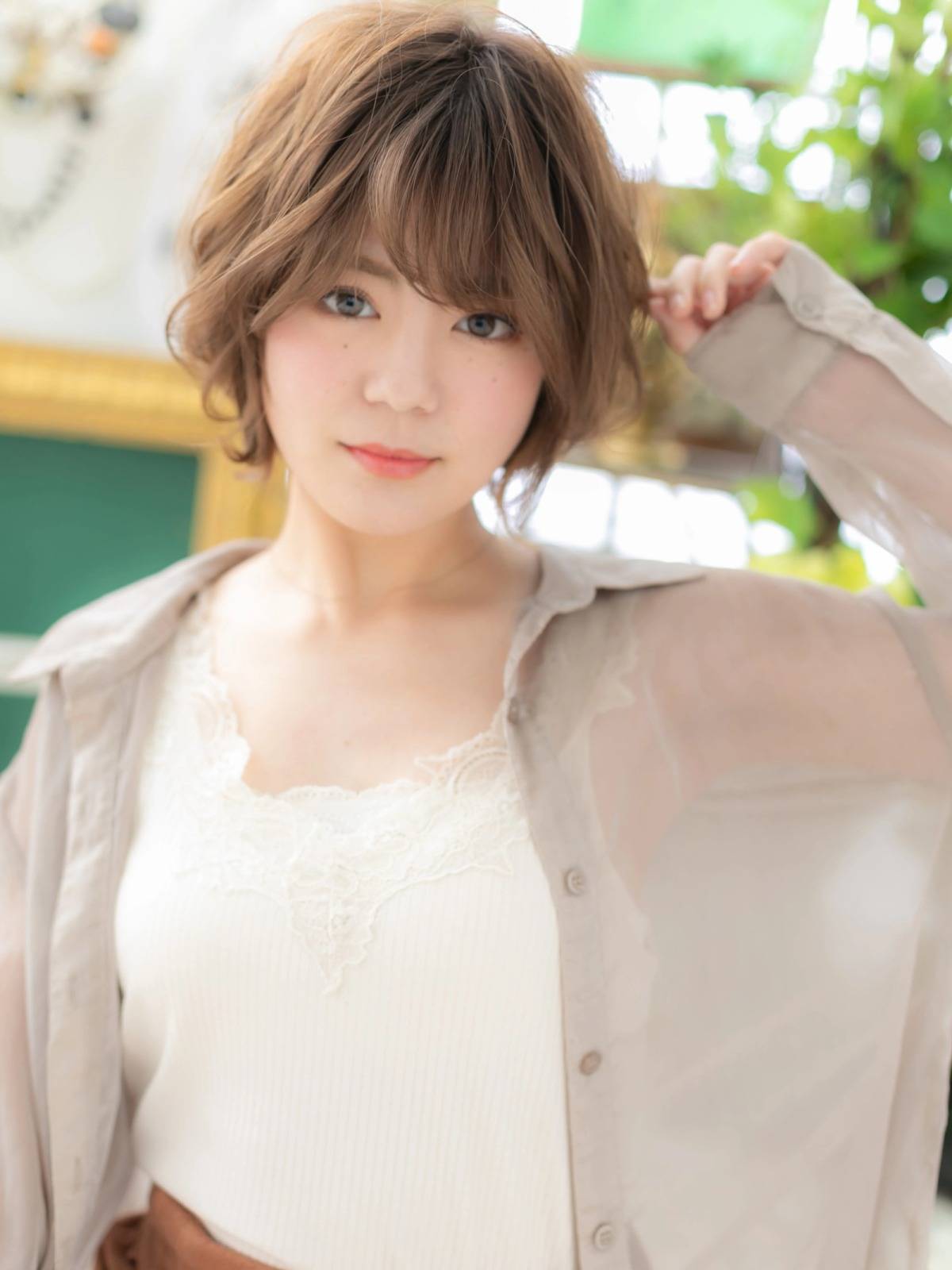 大人可愛いふわショート