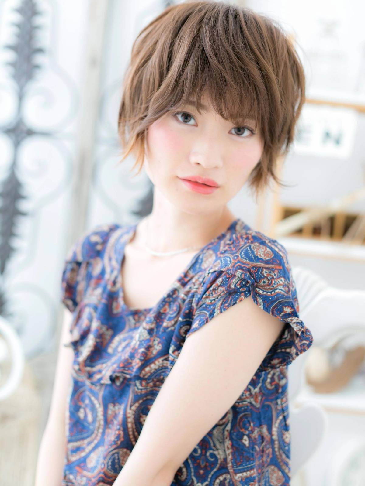 無造作ニュアンスショート