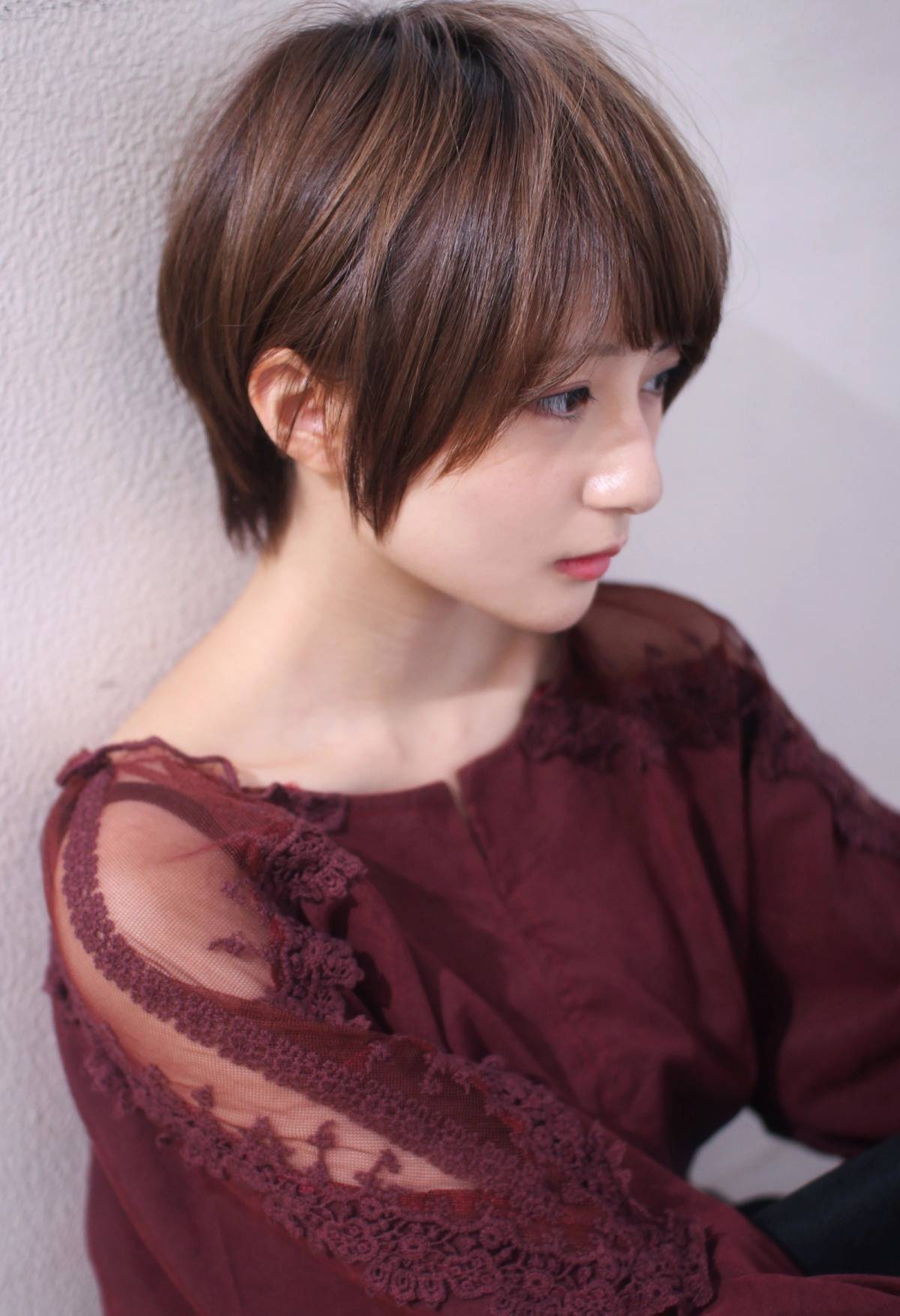 ナチュラルひし形ショート