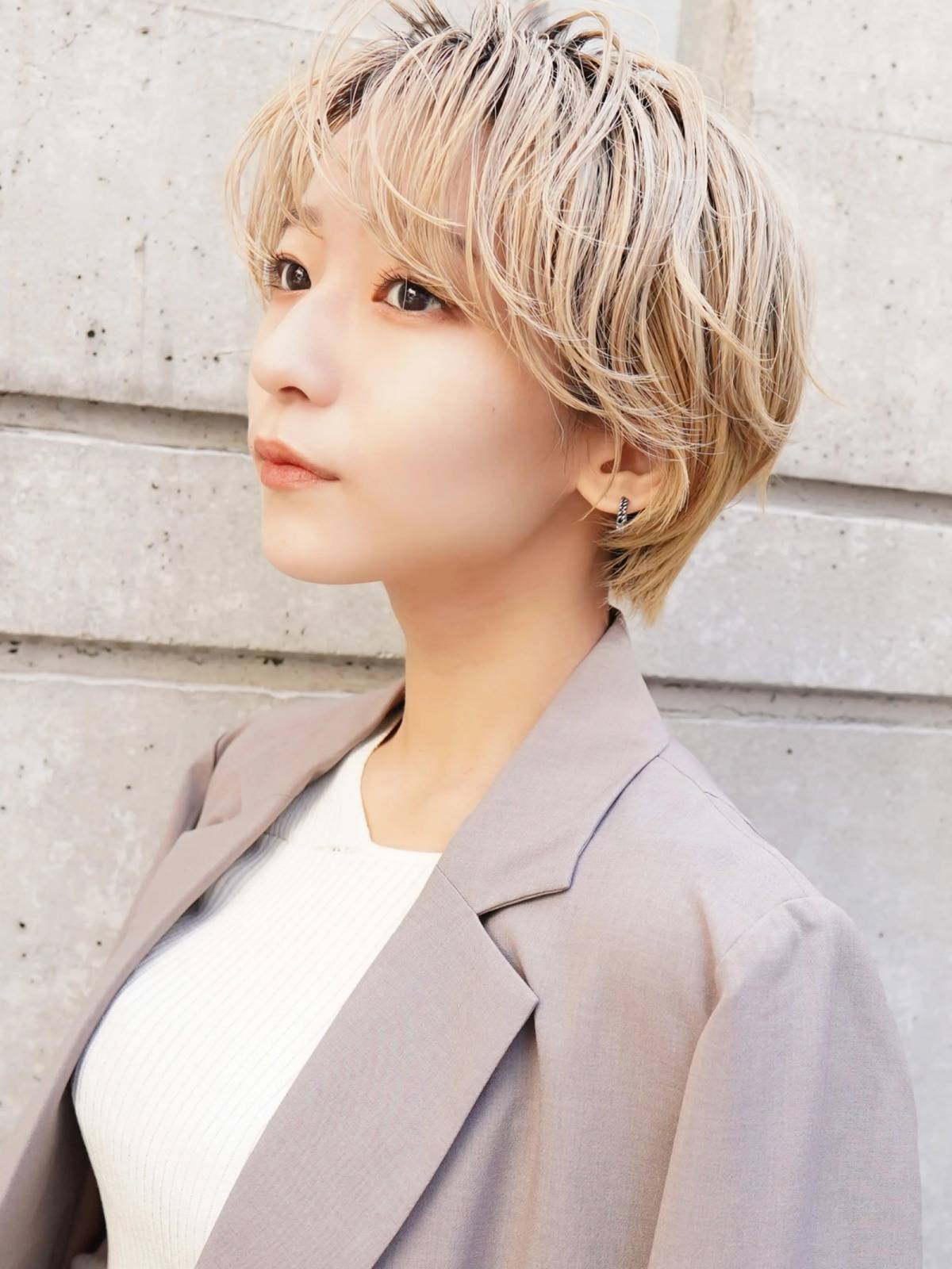 ハイトーンカラーショート