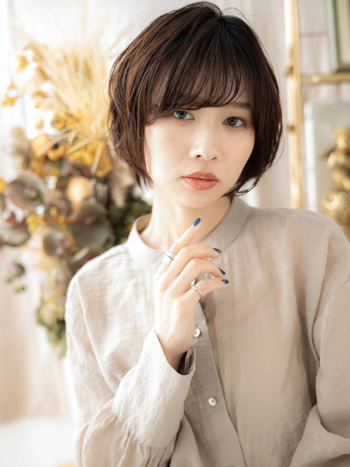 前下がりゆるショート