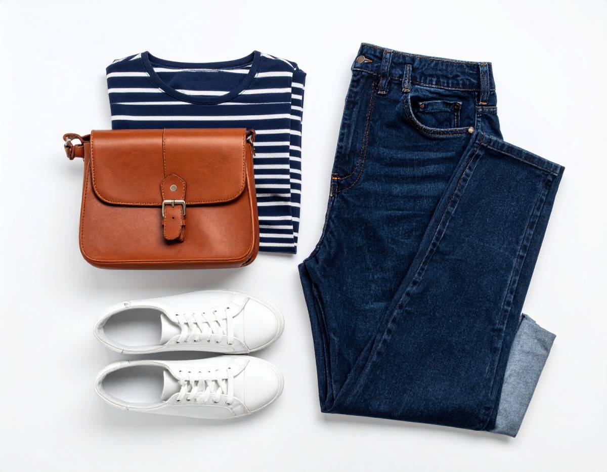 顔タイプクールカジュアルの女性に似合うファッションアイテム