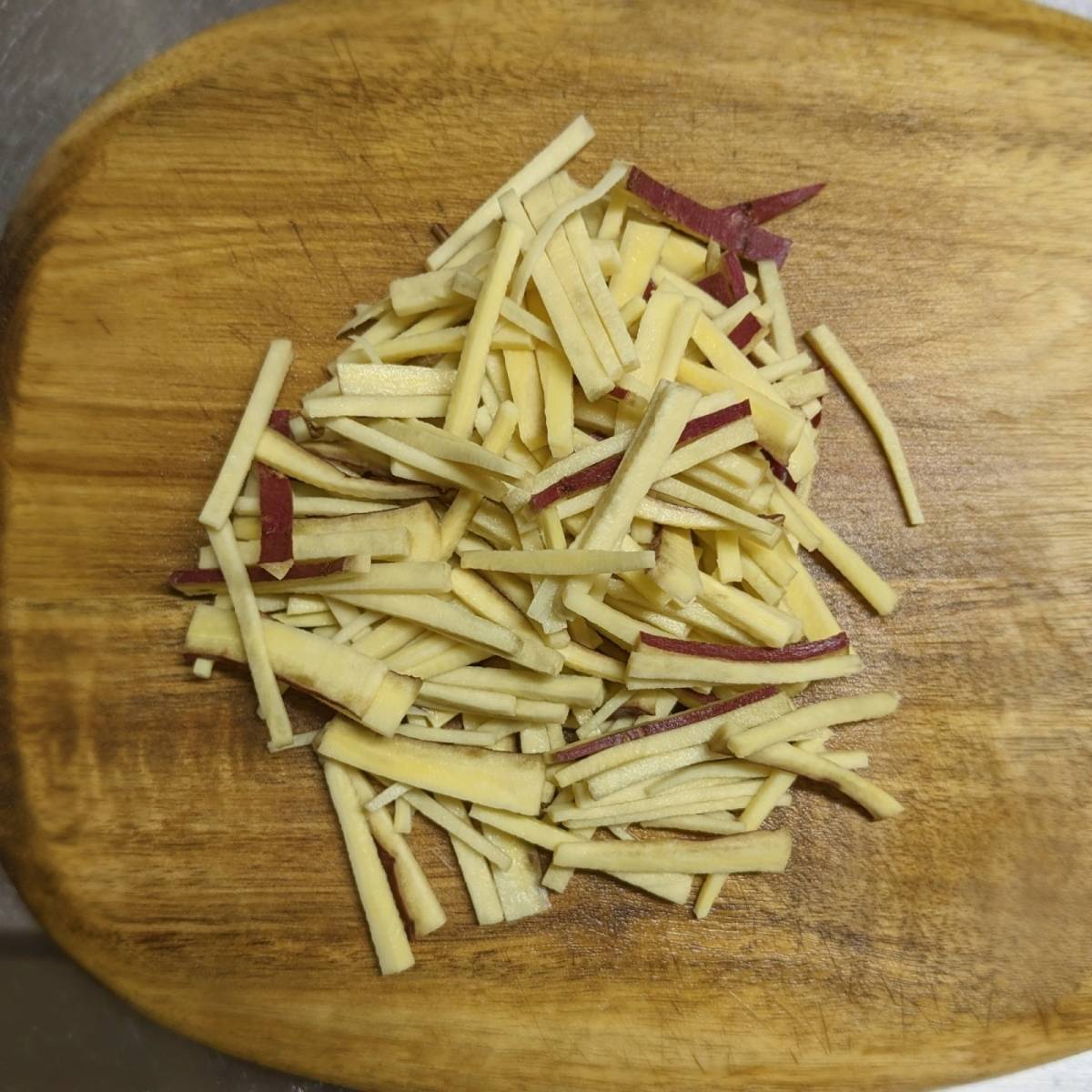 JAグループ公式の「細切り芋ケンピ」のレシピ