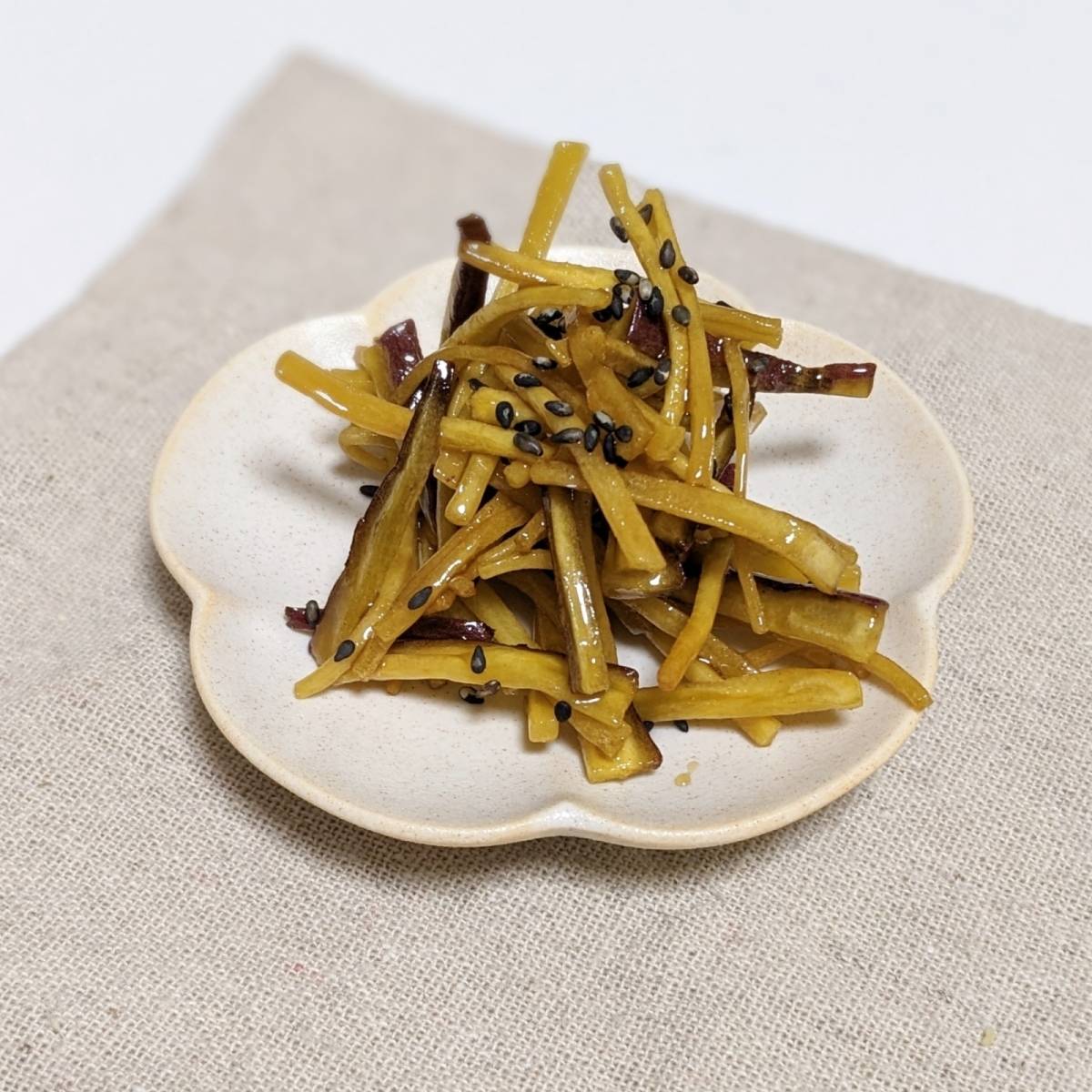 JAグループ公式の「細切り芋ケンピ」のレシピ