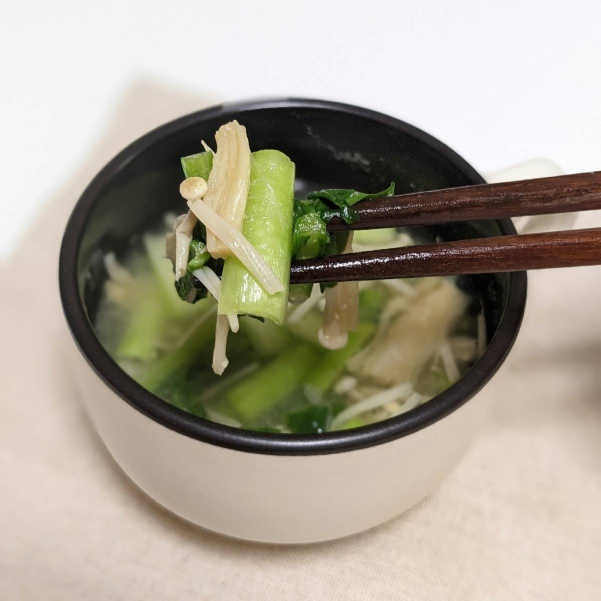 JAグループ公式の「野菜を細かくみりん入り味噌汁」のレシピ