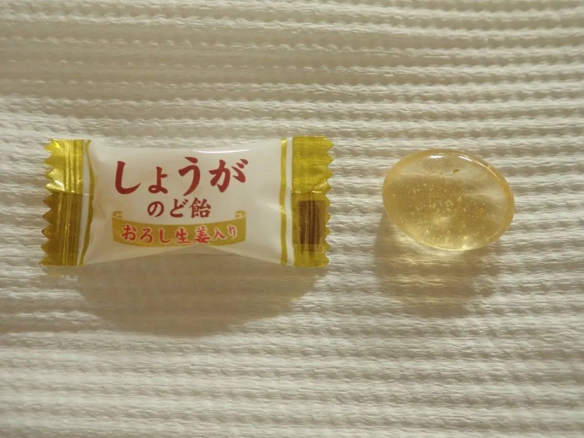 DAISO(ダイソー)：エヌエス しょうがのど飴 140g