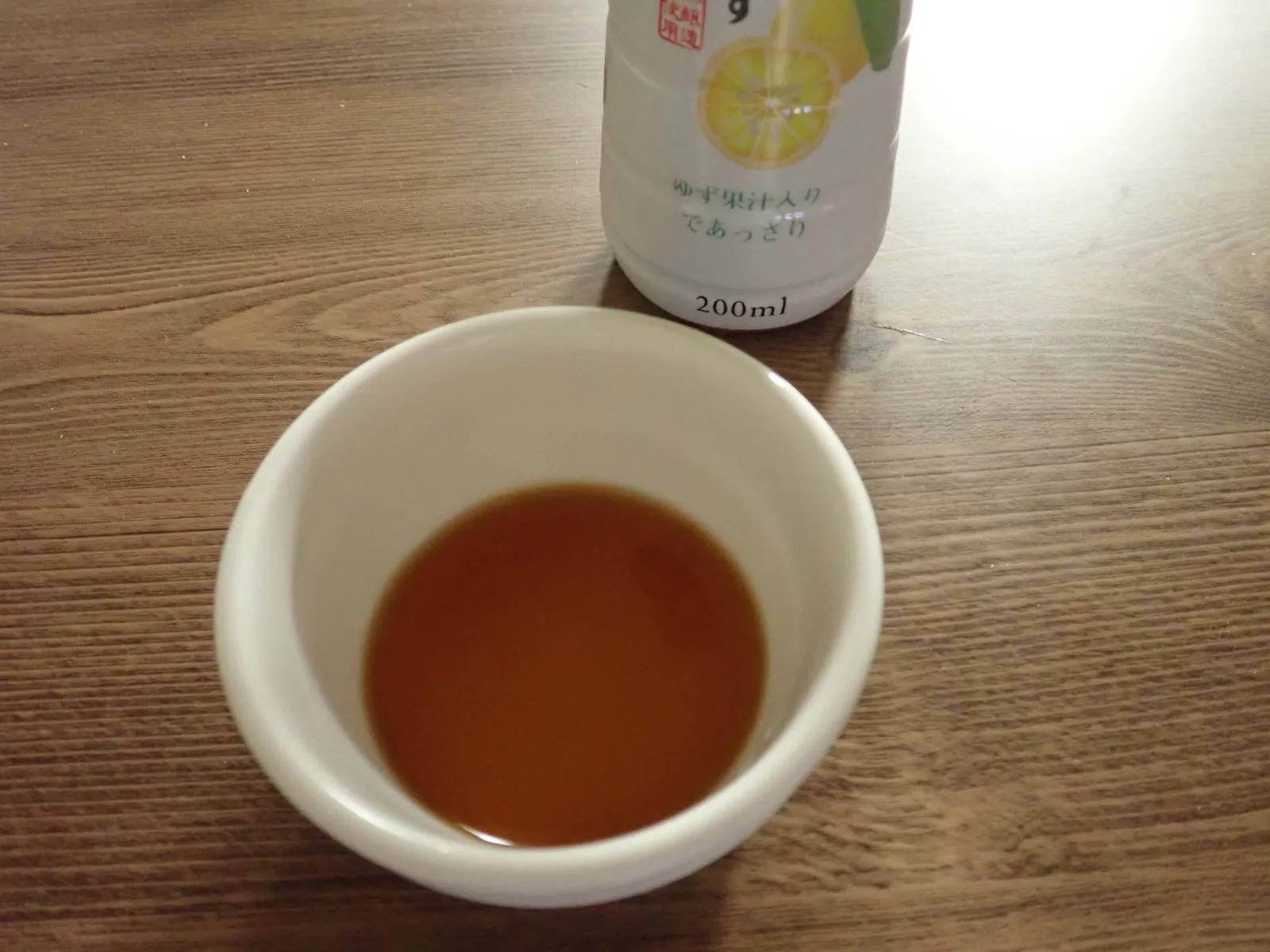 DAISO(ダイソー)：伊賀越 だし入りぶっかけポン酢 200ml