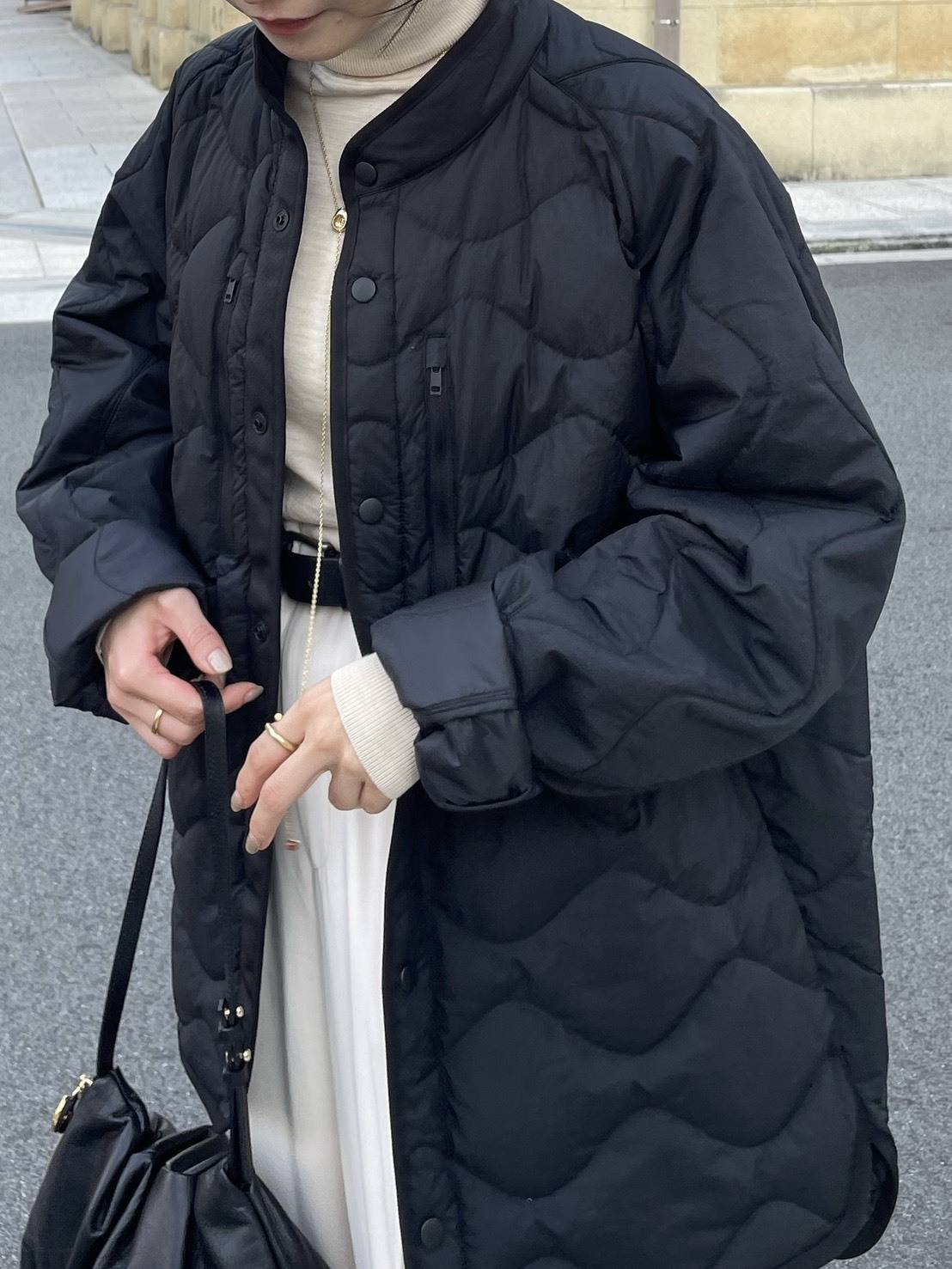 ユニクロ「ウルトラライトダウンジャケット」コーデ