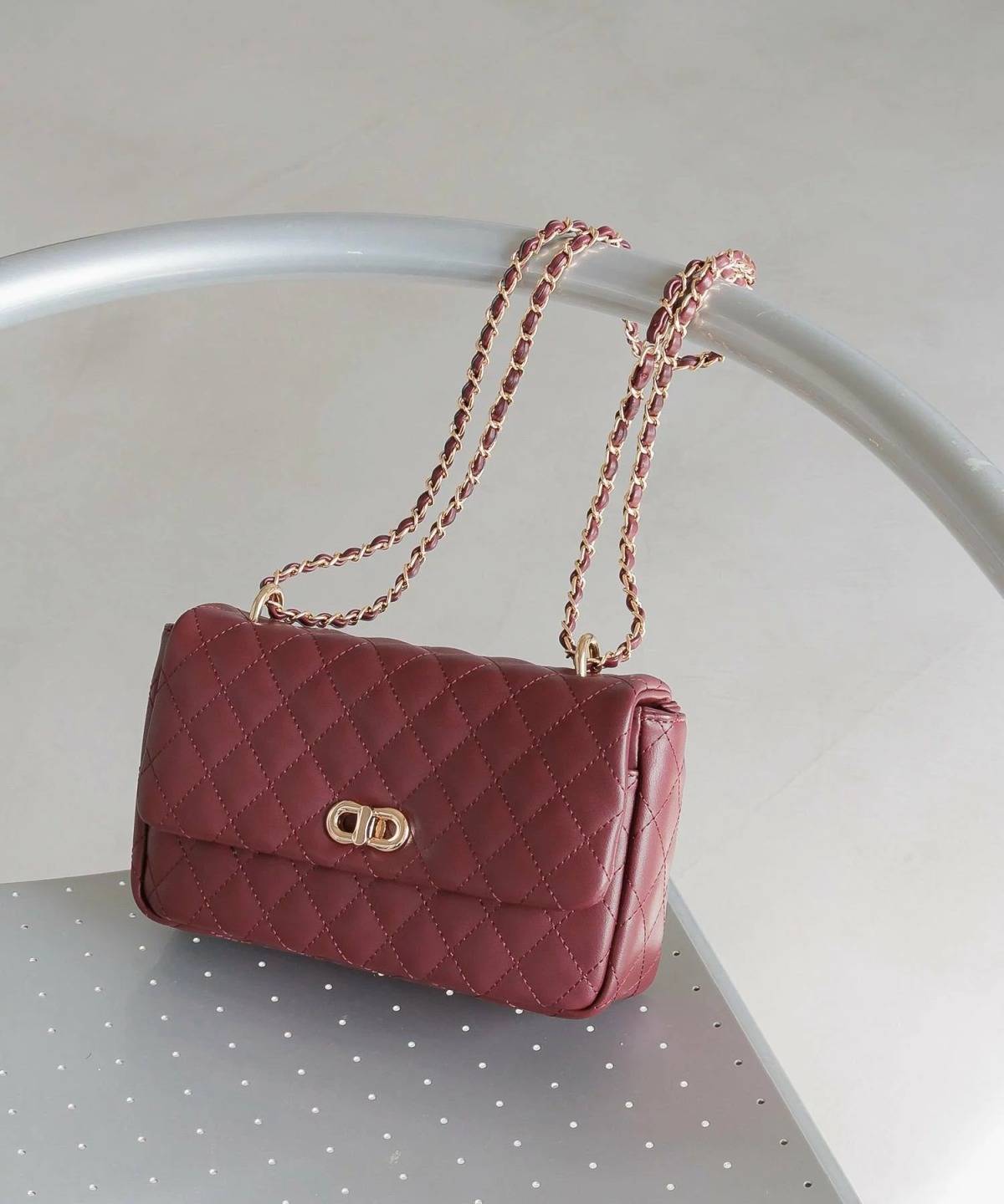 Andemiu キルティングショルダー