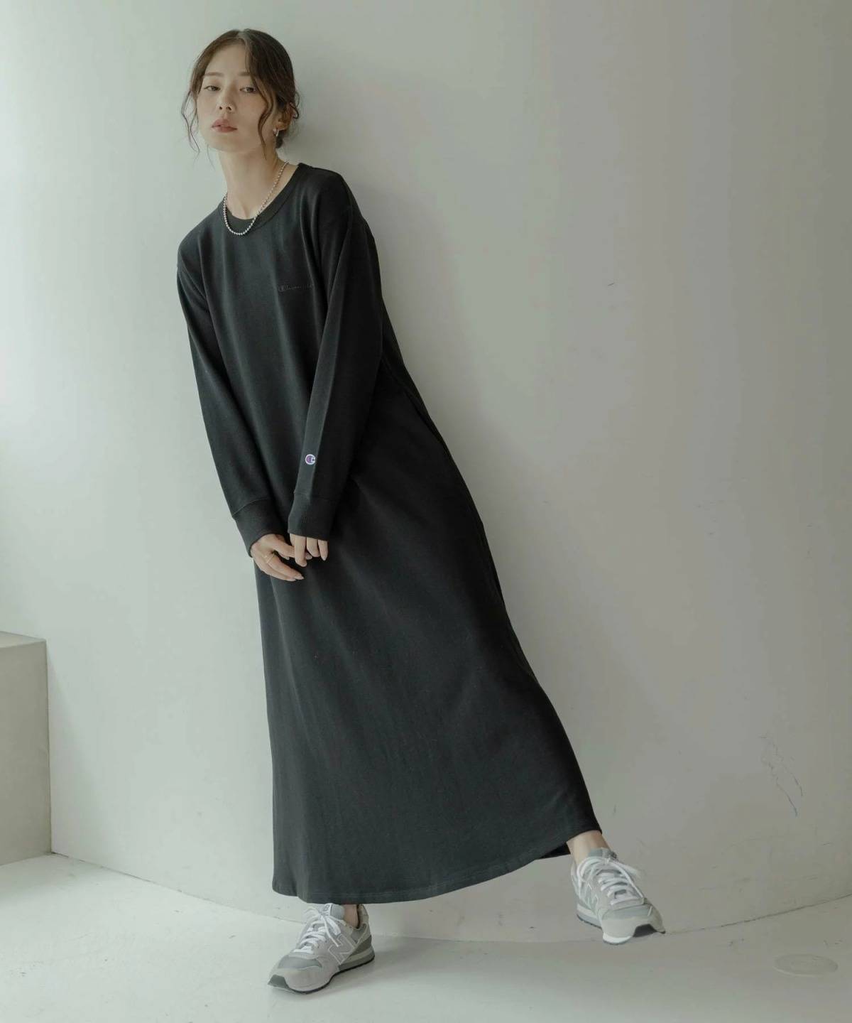 Sonny Label Champion×Sonny Label 裏毛スウェットテントワンピース