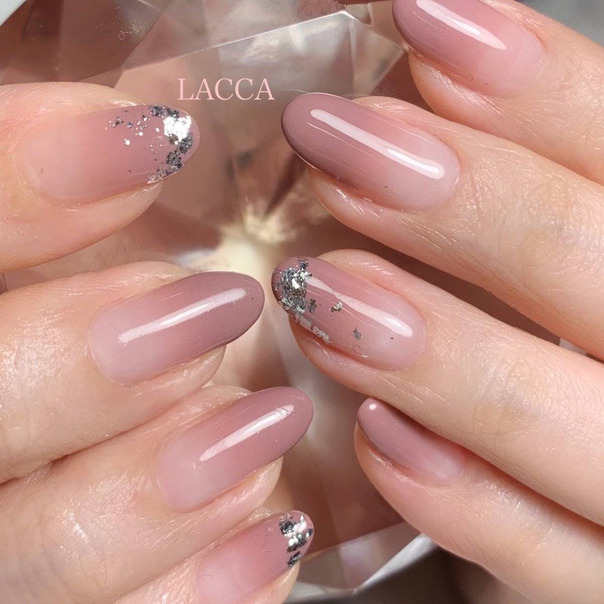 モーヴピンクネイル