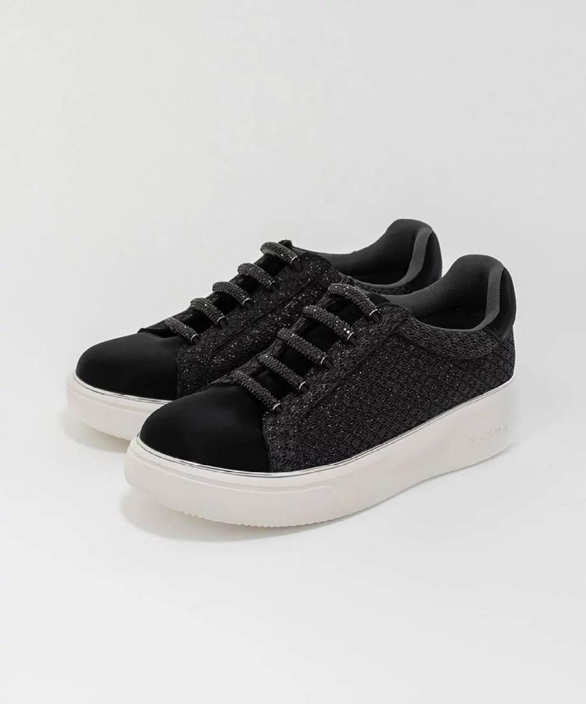 RANDA ビジューパーツグリッタースニーカー