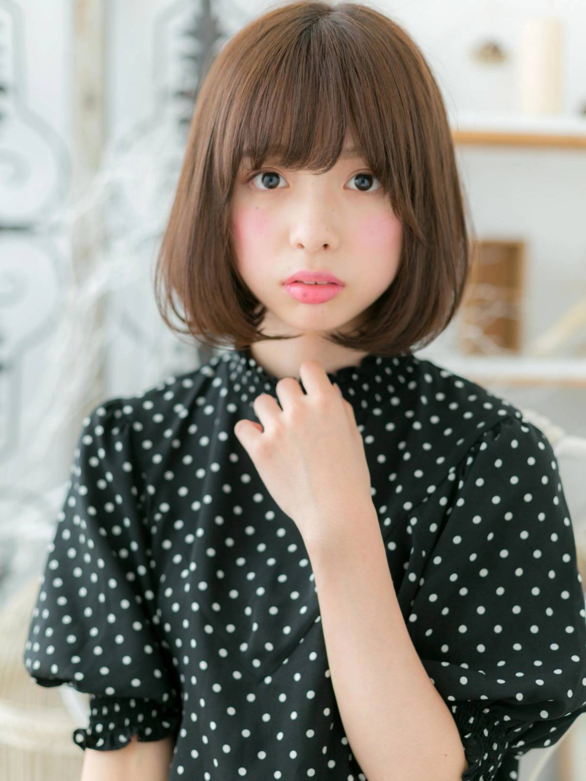 シンプルワンカールボブ