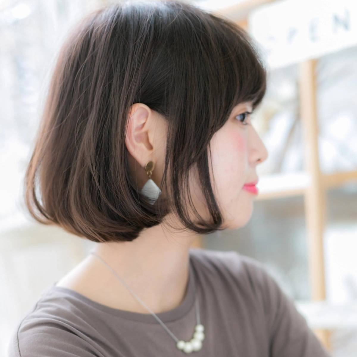 シックなワンカールボブ