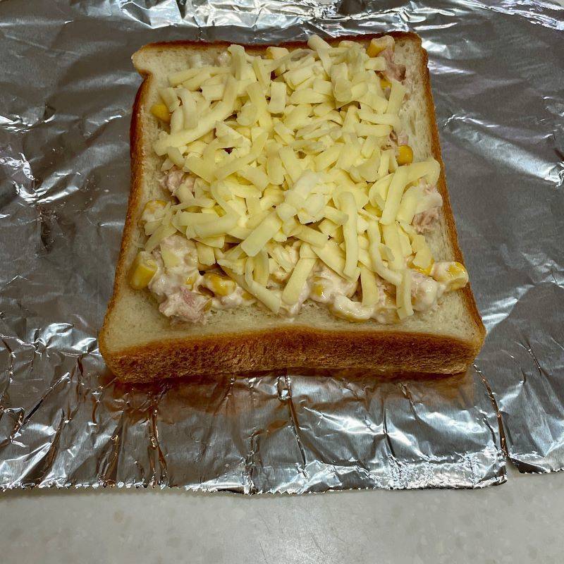 フジパン公式の「ツナマヨチーズトースト」のレシピ