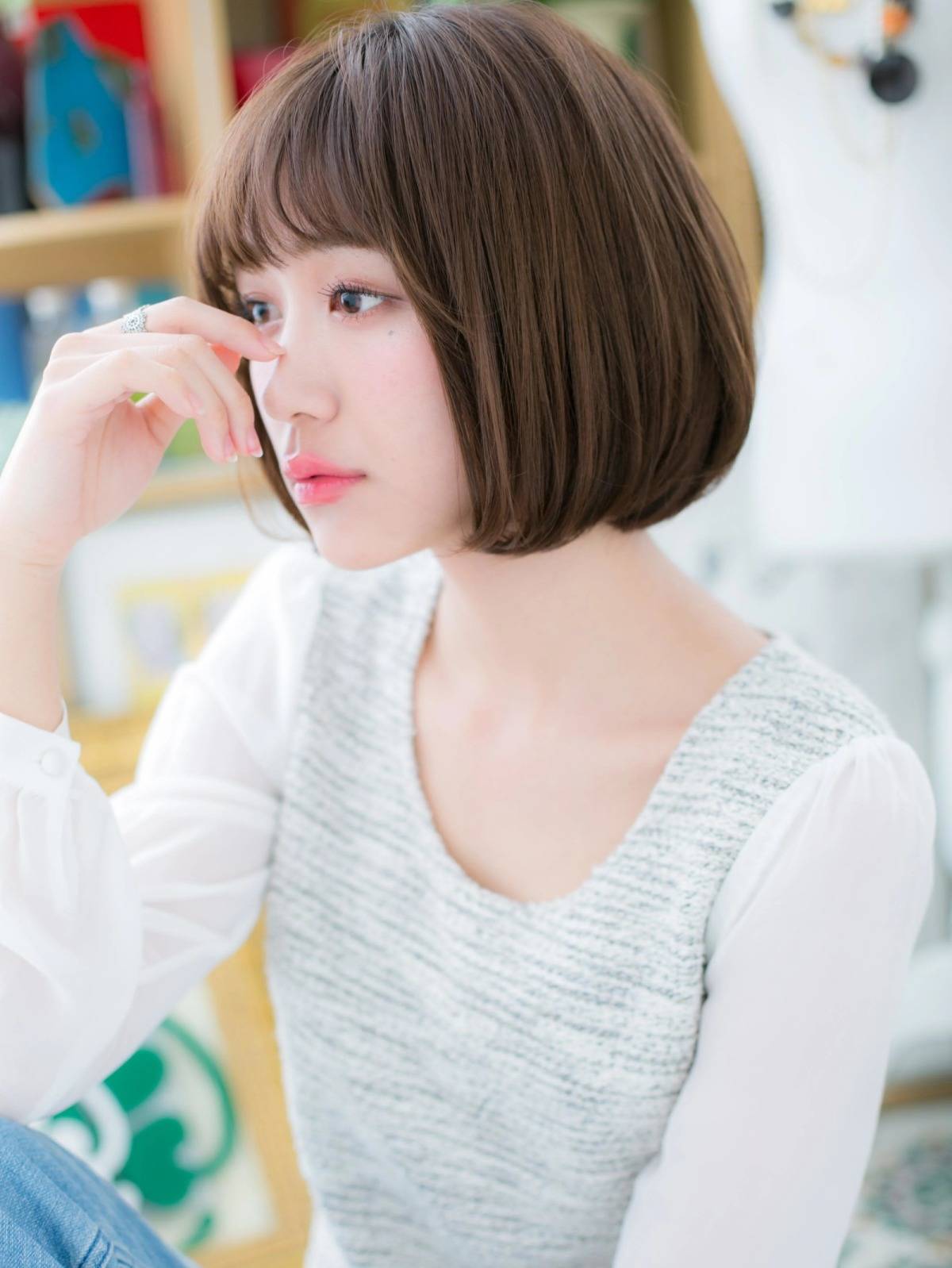 きれいめワンカールボブ