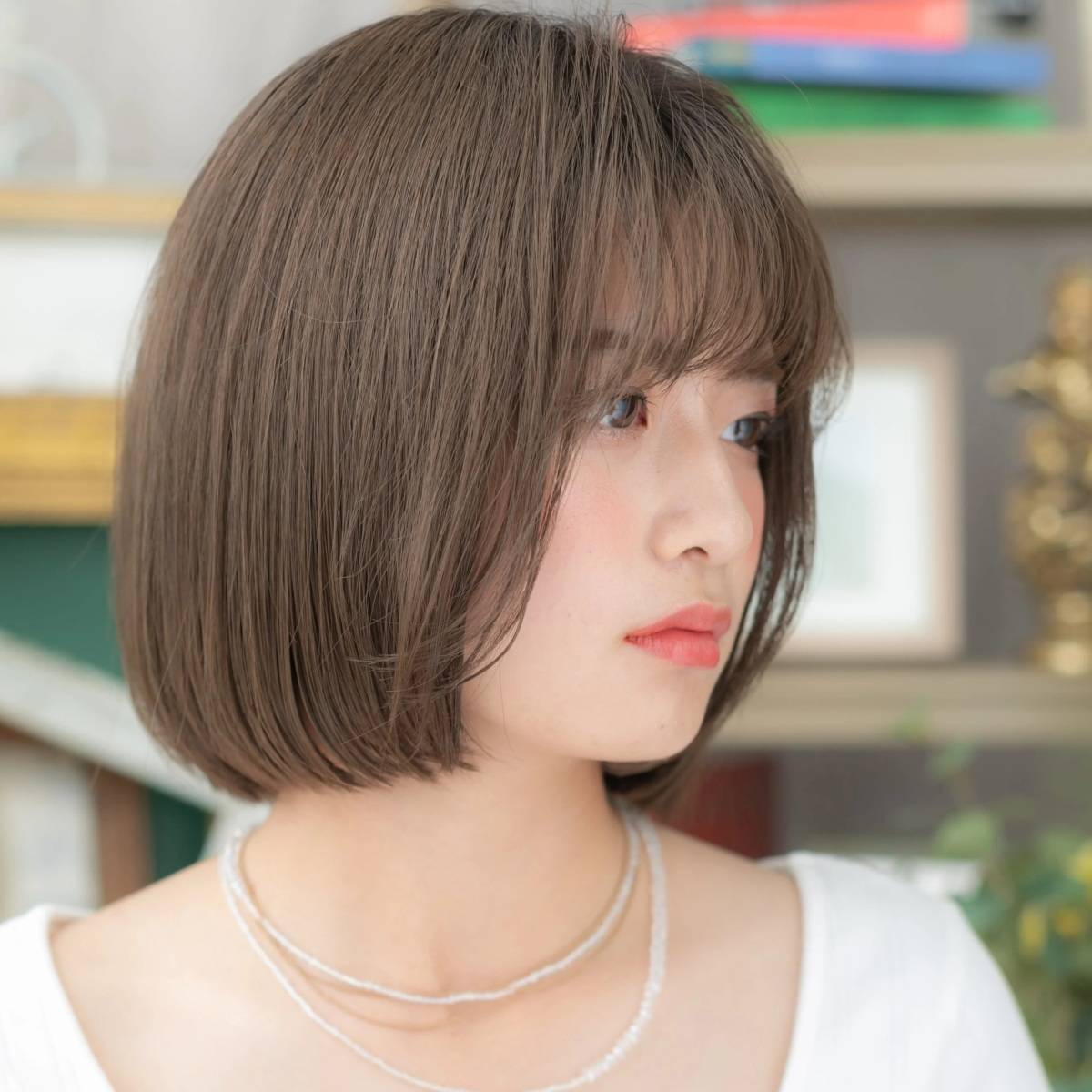 ナチュラルストレートボブ