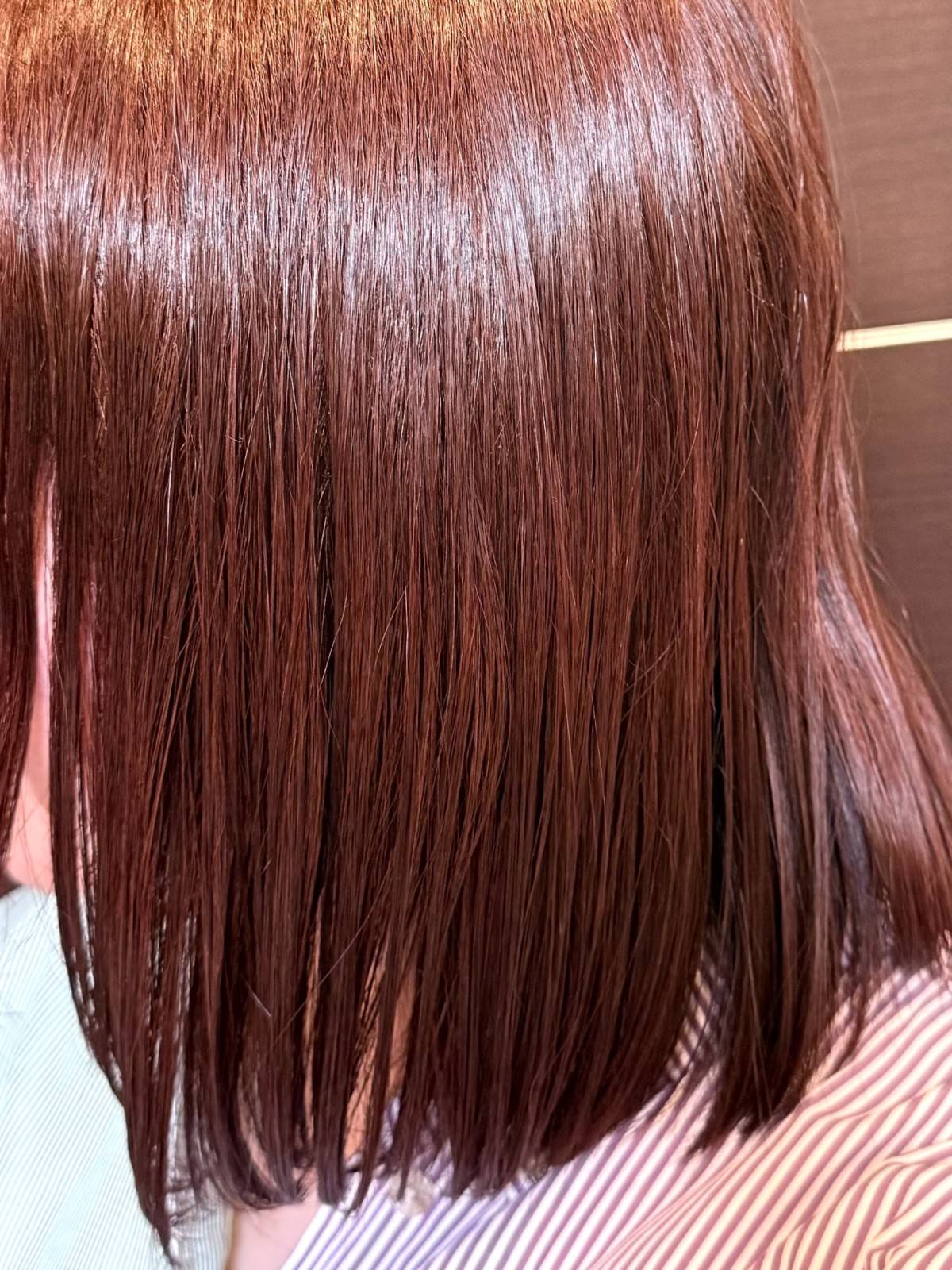 SUIKO HC パフュームオイルでセットした髪