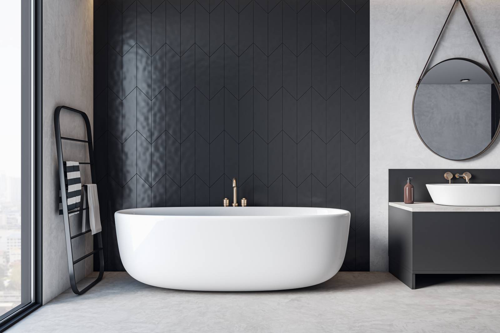 バスルーム　人気運　下がる　黒