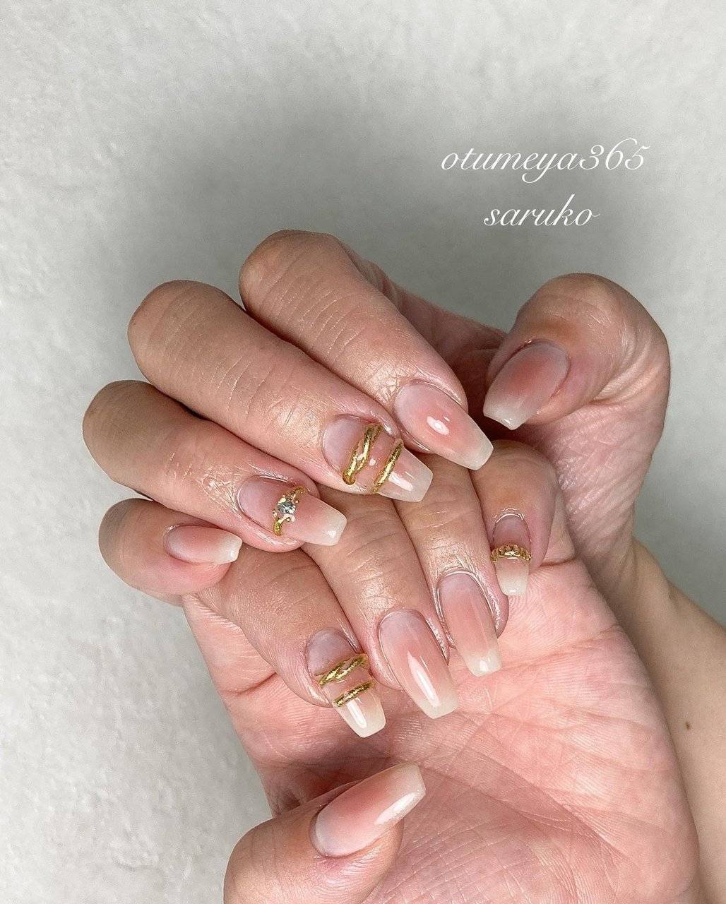 ベビーピンクネイル