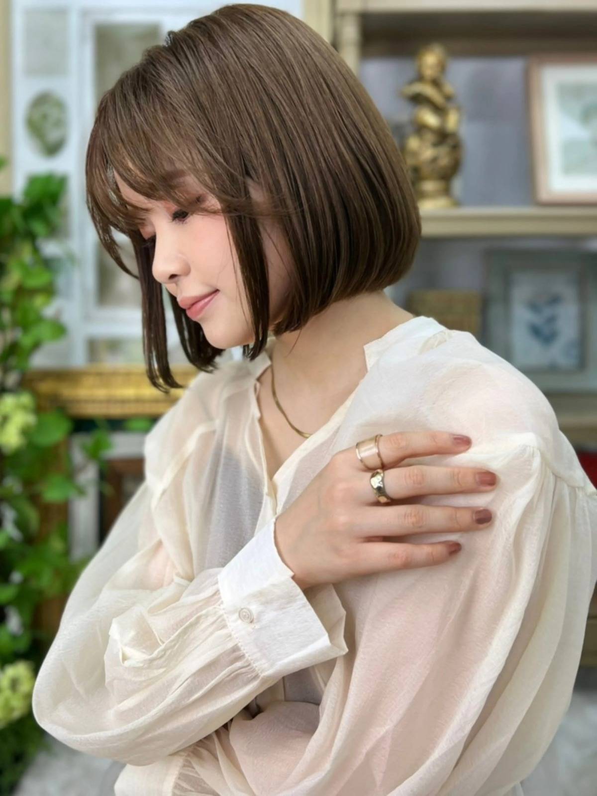 ワンカールシンプルボブ