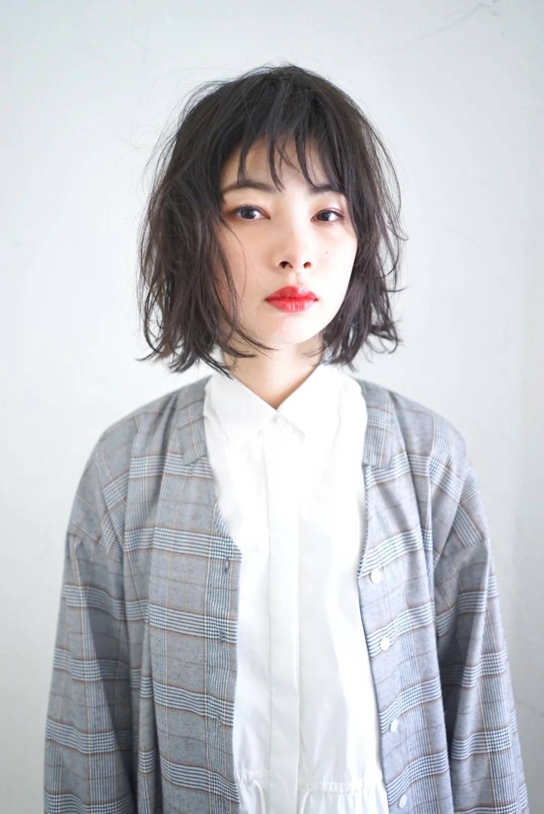 くせ毛風ニュアンスボブ