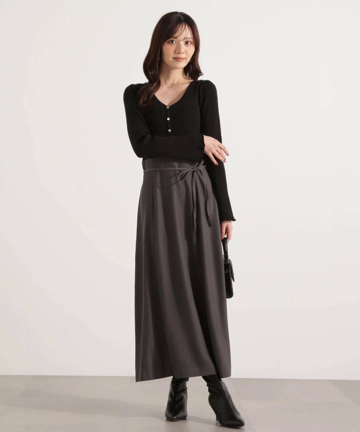 PROPORTION BODY DRESSING ニットドッキングレディーワンピース