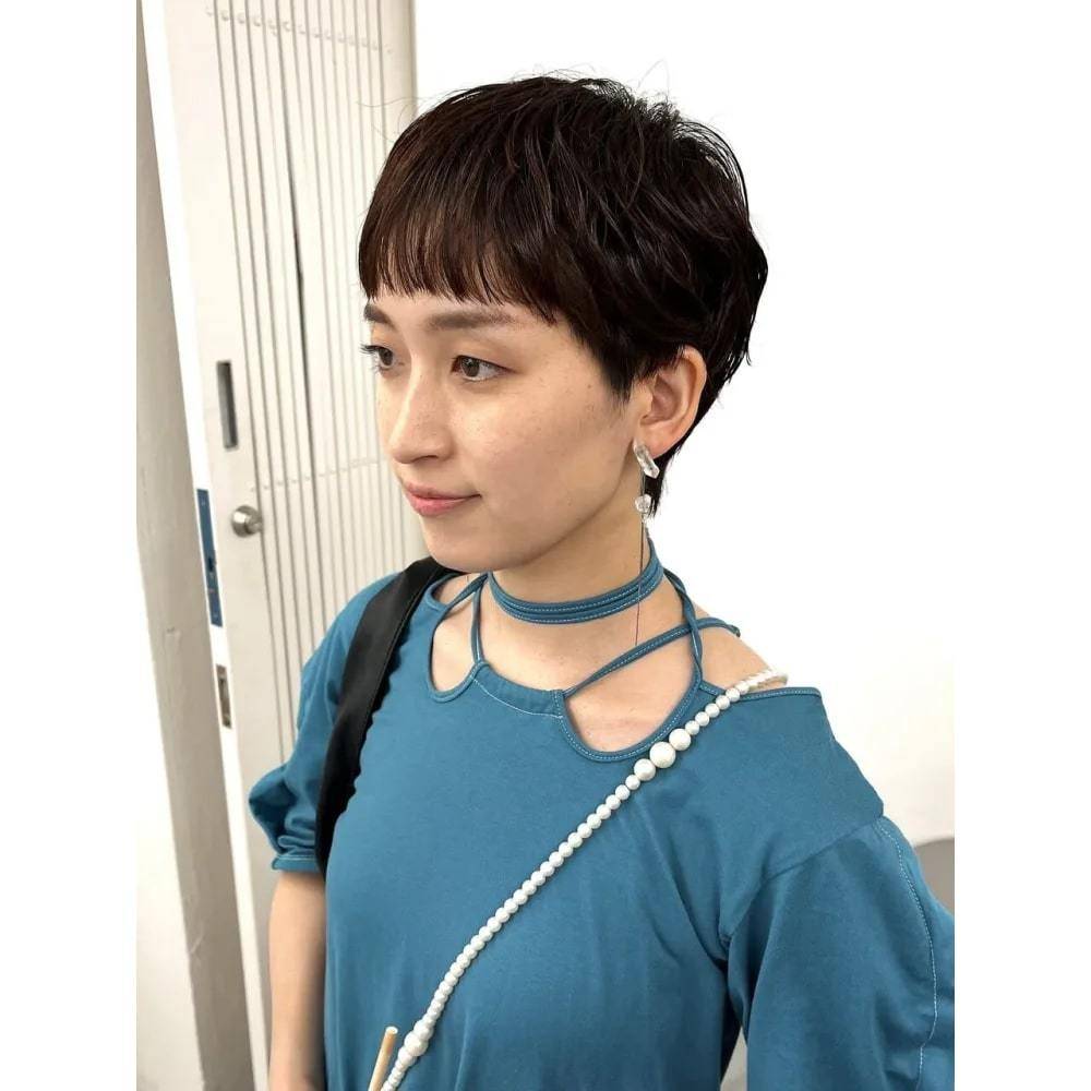 アイコニックなピクシーカット