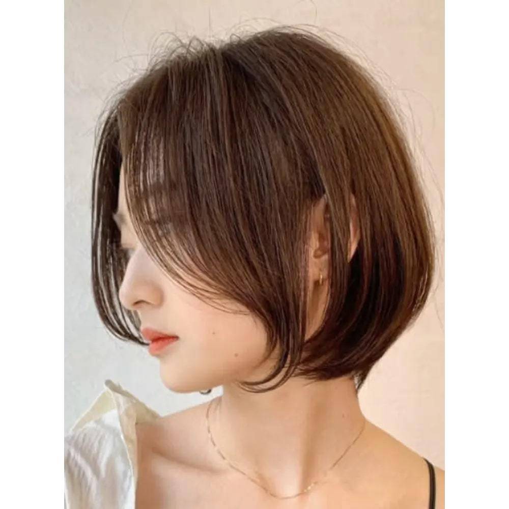 たっぷりレイヤーの小顔ショート