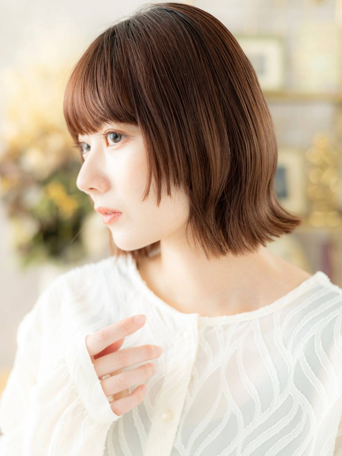 フェイスレイヤーのくびれボブ