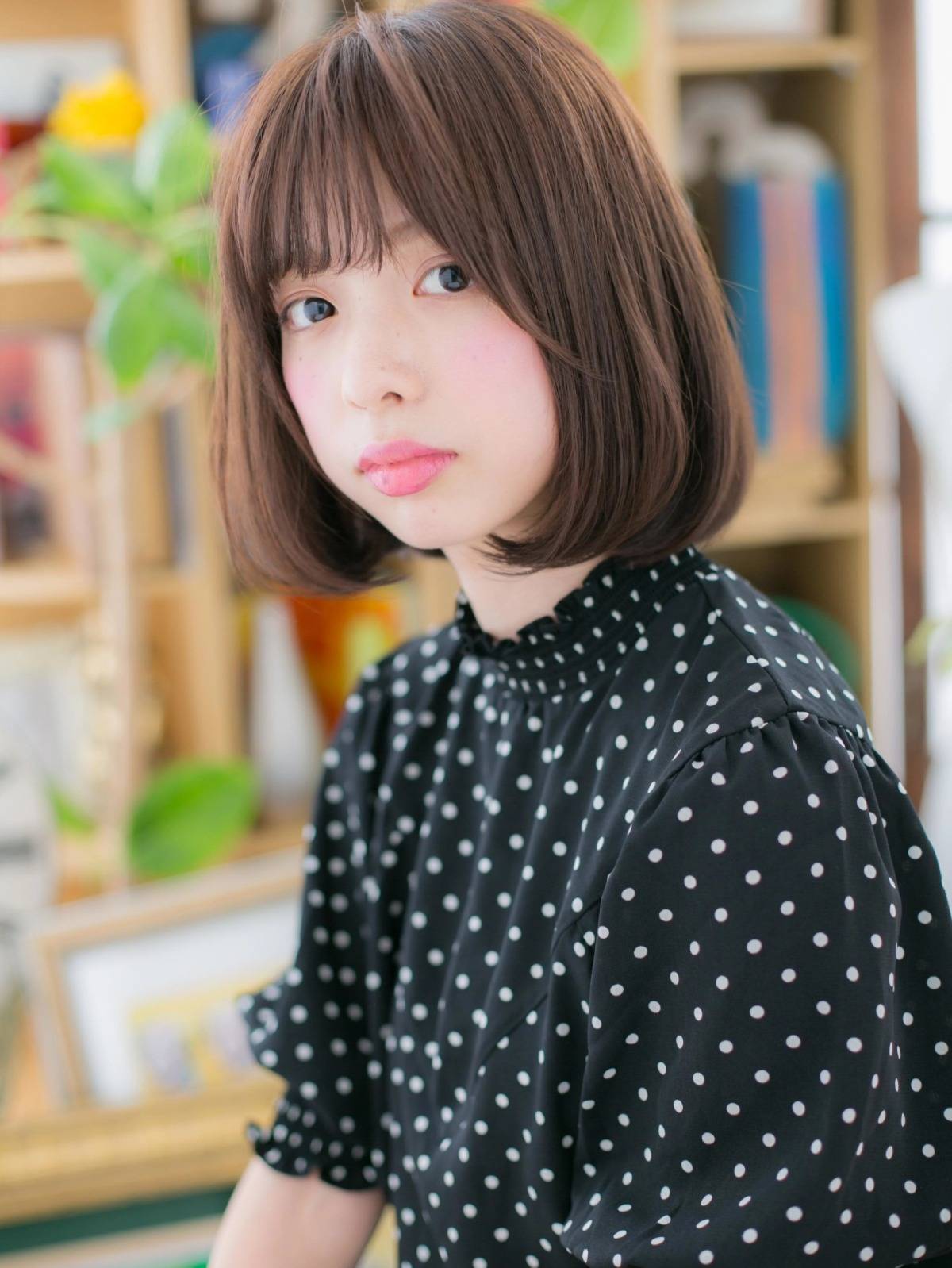 前下がりワンカールボブ