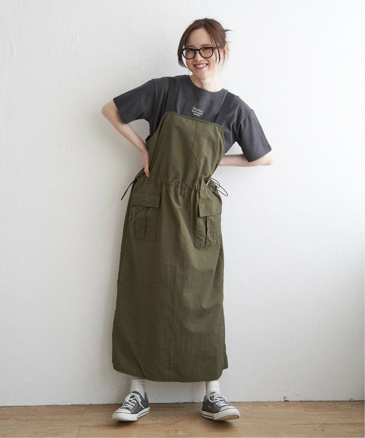 ディズニーコーデの女性