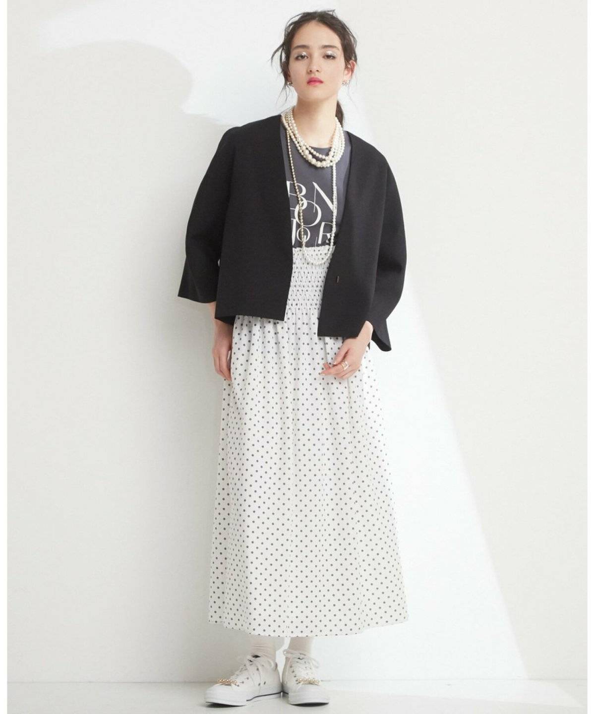 ディズニーコーデの女性