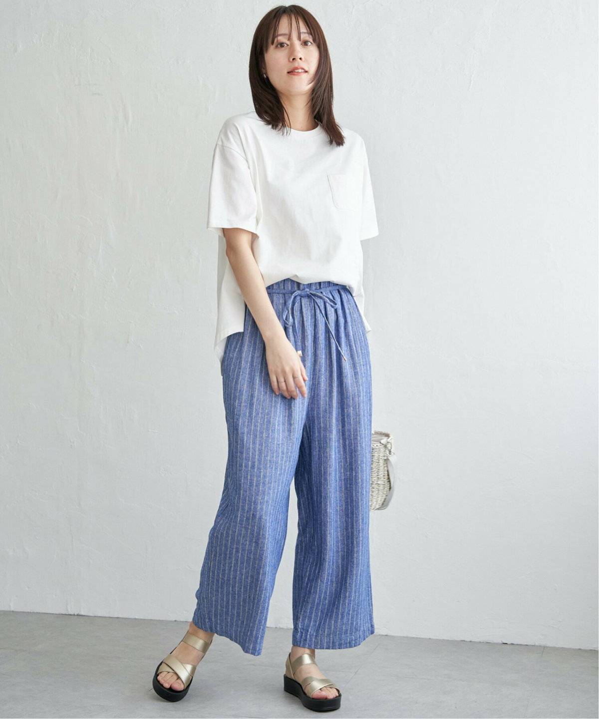 ディズニーコーデの女性