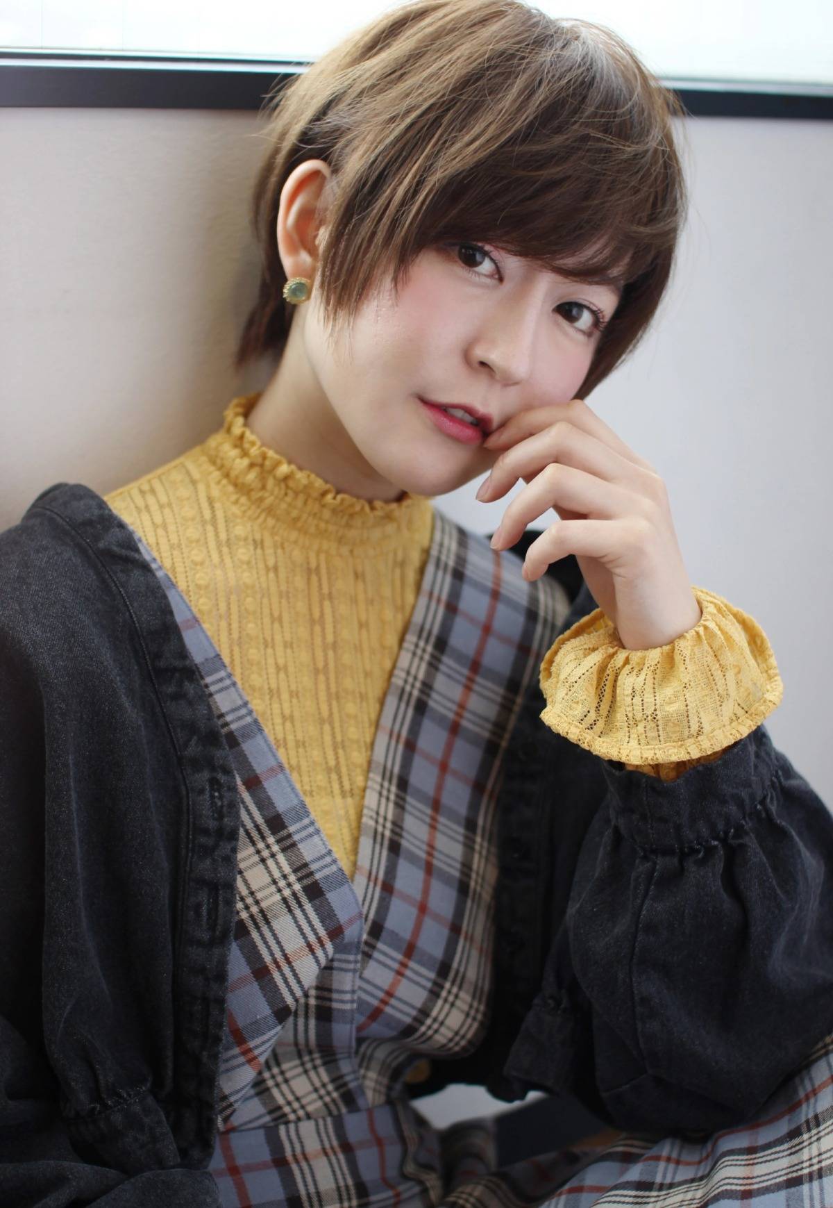 ナチュラルひし形ショート