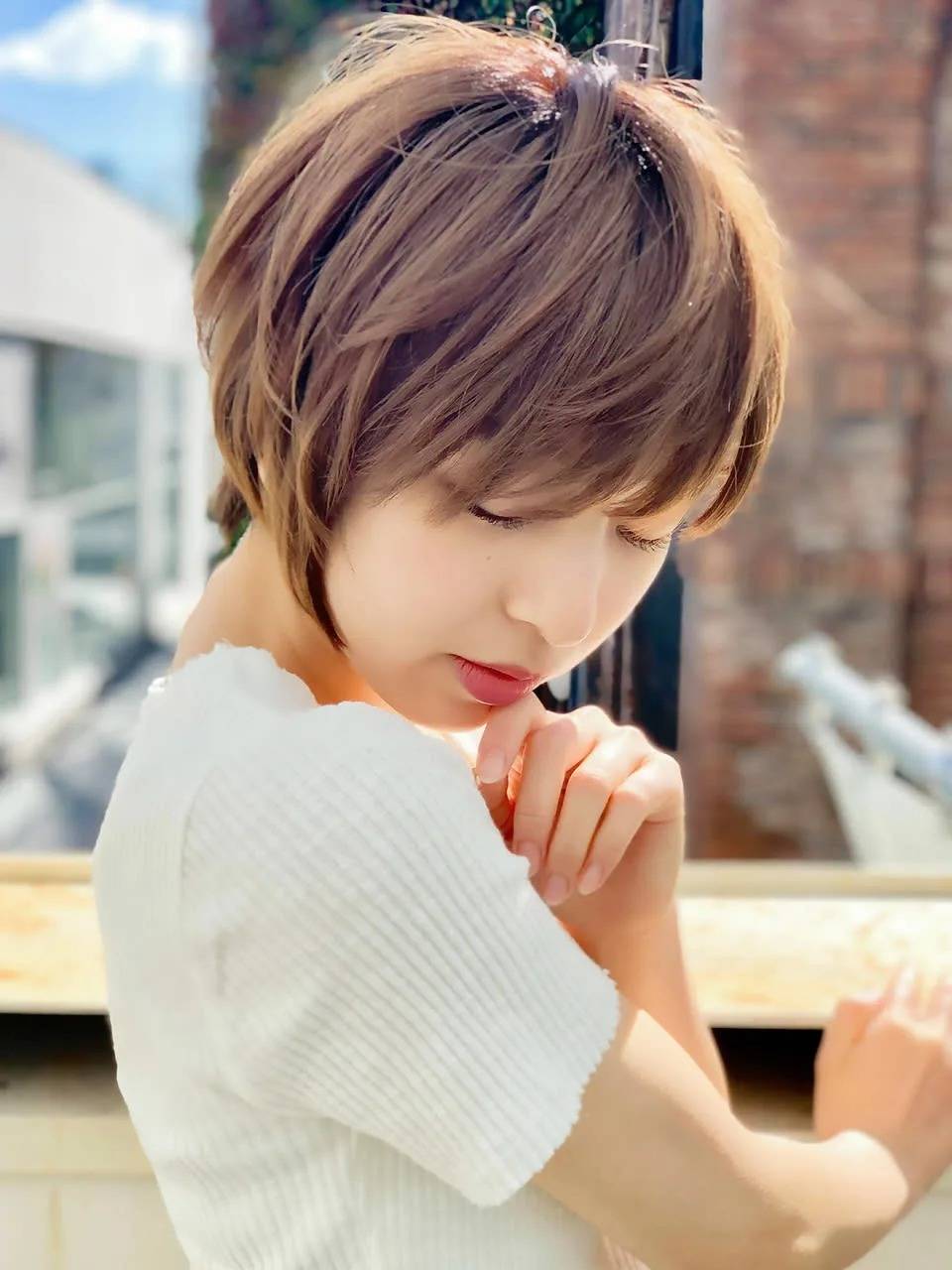 シンプルレイヤーショート