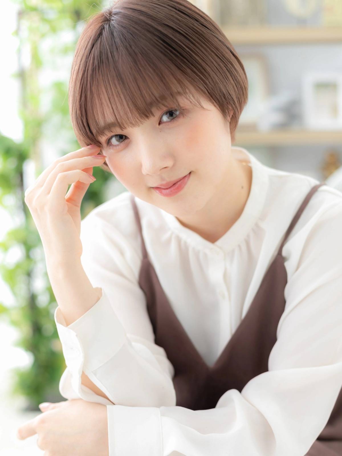 コンパクトマッシュショート